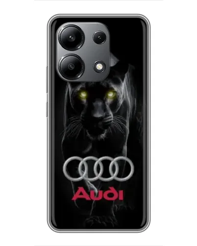 Чохол для Xiaomi Redmi Note 13 (4G) з картинкою «Пантера та Audi» Чохол для Xiaomi Redmi Note 13 (4G) з картинкою «Пантера та Audi»