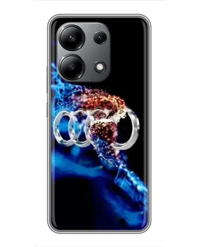 Чохол для Xiaomi Redmi Note 13 (4G) з картинкою «Енергія лого Audi» Чохол для Xiaomi Redmi Note 13 (4G) з картинкою «Енергія лого Audi»