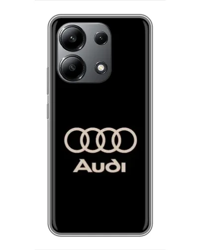 Чохол для Xiaomi Redmi Note 13 (4G) з картинкою «Audi — золотий логотип» Чохол для Xiaomi Redmi Note 13 (4G) з картинкою «Audi — золотий логотип»