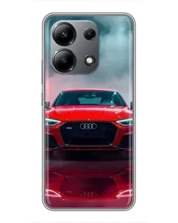Чохол для Xiaomi Redmi Note 13 (4G) з картинкою «Audi RS — червоний стиль» Чохол для Xiaomi Redmi Note 13 (4G) з картинкою «Audi RS — червоний стиль»