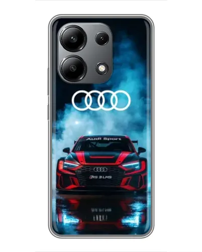 Чохол для Xiaomi Redmi Note 13 (4G) з картинкою «Audi Sport — неон» Чохол для Xiaomi Redmi Note 13 (4G) з картинкою «Audi Sport — неон»
