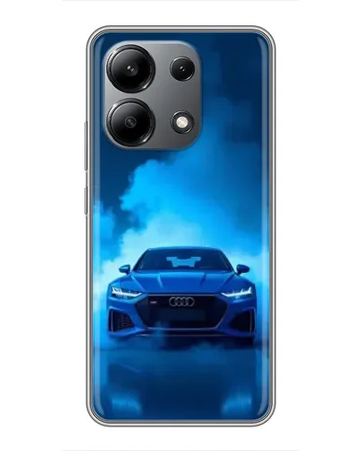 Чохол для Xiaomi Redmi Note 13 (4G) з картинкою «Audi — блакитна енергія» Чохол для Xiaomi Redmi Note 13 (4G) з картинкою «Audi — блакитна енергія»