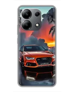 Чохол для Xiaomi Redmi Note 13 (4G) з картинкою «Audi — захід сонця» Чохол для Xiaomi Redmi Note 13 (4G) з картинкою «Audi — захід сонця»