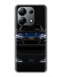 Чохол для Xiaomi Redmi Note 13 (4G) з картинкою «Audi — нічне відображення» Чохол для Xiaomi Redmi Note 13 (4G) з картинкою «Audi — нічне відображення»