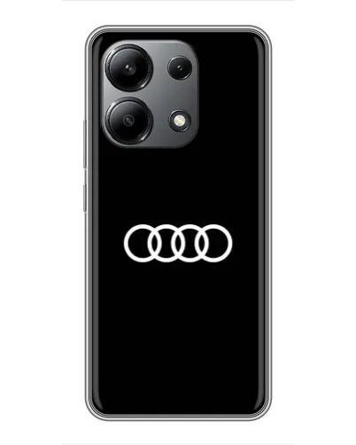 Чохол для Xiaomi Redmi Note 13 (4G) з картинкою «Audi White Logo» Чохол для Xiaomi Redmi Note 13 (4G) з картинкою «Audi White Logo»