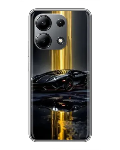 Чохол для Xiaomi Redmi Note 13 (4G) з картинкою «Нічний Lamborghini драйв» Чохол для Xiaomi Redmi Note 13 (4G) з картинкою «Нічний Lamborghini драйв»