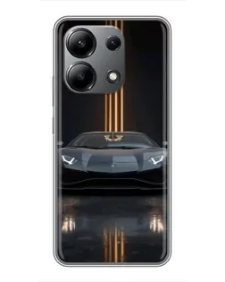 Чехол для Xiaomi Redmi Note 13 (4G) с картинкой «Lamborghini золотые линии» Чехол для Xiaomi Redmi Note 13 (4G) с картинкой «Lamborghini золотые линии»