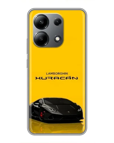 Чохол для Xiaomi Redmi Note 13 (4G) з картинкою «Lamborghini Huracan чорний» Чохол для Xiaomi Redmi Note 13 (4G) з картинкою «Lamborghini Huracan чорний»