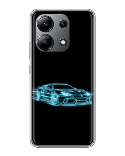 Чохол для Xiaomi Redmi Note 13 (4G) з картинкою «Неоновий контур Lamborghini» Чохол для Xiaomi Redmi Note 13 (4G) з картинкою «Неоновий контур Lamborghini»
