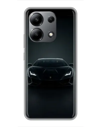 Чохол для Xiaomi Redmi Note 13 (4G) з картинкою «Чорний Lamborghini Aventador» Чохол для Xiaomi Redmi Note 13 (4G) з картинкою «Чорний Lamborghini Aventador»