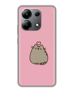 Чохол для Xiaomi Redmi Note 13 (4G) з картинкою «Pusheen серце» Чохол для Xiaomi Redmi Note 13 (4G) з картинкою «Pusheen серце»