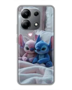 Чехол для Xiaomi Redmi Note 13 (4G) с картинкой «Плюшевые Стич Ангел» Чехол для Xiaomi Redmi Note 13 (4G) с картинкой «Плюшевые Стич Ангел»