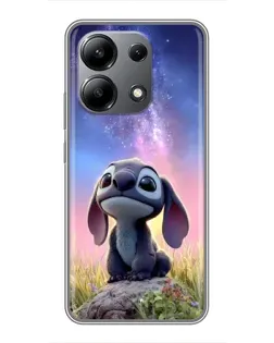 Чехол для Xiaomi Redmi Note 13 (4G) с картинкой «Стич на рассвете» Чехол для Xiaomi Redmi Note 13 (4G) с картинкой «Стич на рассвете»