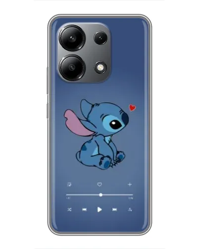 Чехол для Xiaomi Redmi Note 13 (4G) с картинкой «Музыкальный Stitch»