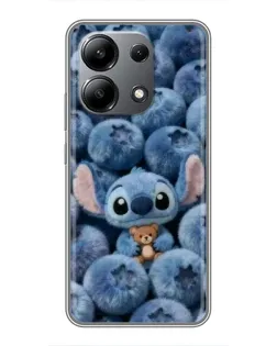 Чехол для Xiaomi Redmi Note 13 (4G) с картинкой «Стич и голубика» Чехол для Xiaomi Redmi Note 13 (4G) с картинкой «Стич и голубика»