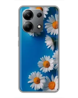 Чехол для Xiaomi Redmi Note 13 (4G) с картинкой «Белоснежные маргаритки» Чехол для Xiaomi Redmi Note 13 (4G) с картинкой «Белоснежные маргаритки»
