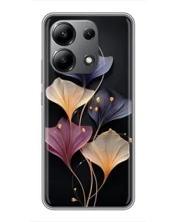 Чехол для Xiaomi Redmi Note 13 (4G) с картинкой «Лиловые цветы грации» Чехол для Xiaomi Redmi Note 13 (4G) с картинкой «Лиловые цветы грации»