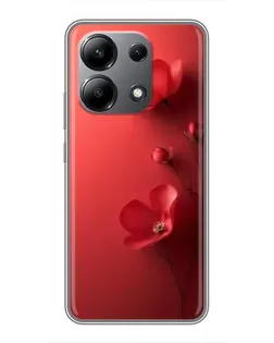 Чехол для Xiaomi Redmi Note 13 (4G) с картинкой «Маковые соцветия» Чехол для Xiaomi Redmi Note 13 (4G) с картинкой «Маковые соцветия»