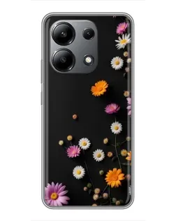 Чехол для Xiaomi Redmi Note 13 (4G) с картинкой «Цветочная композиция» Чехол для Xiaomi Redmi Note 13 (4G) с картинкой «Цветочная композиция»