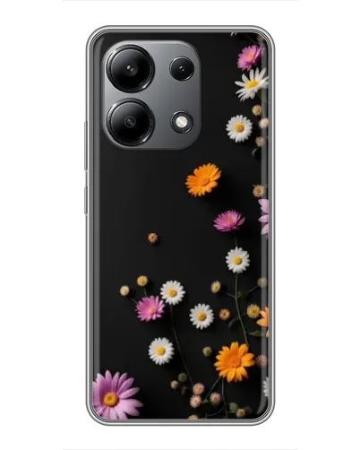 Чехол для Xiaomi Redmi Note 13 (4G) с картинкой «Цветочная композиция»