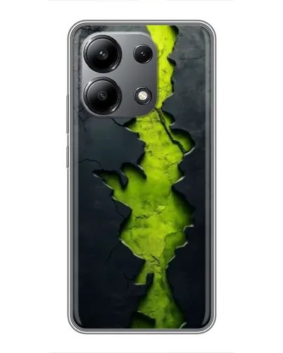 Чохол для Xiaomi Redmi Note 13 (4G) з картинкою «Салатовий розлом скелі» Чохол для Xiaomi Redmi Note 13 (4G) з картинкою «Салатовий розлом скелі»