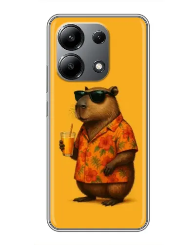 Чохол для Xiaomi Redmi Note 13 (4G) з картинкою «Капібара на відпочинку» Чохол для Xiaomi Redmi Note 13 (4G) з картинкою «Капібара на відпочинку»