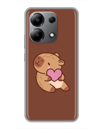 Чохол для Xiaomi Redmi Note 13 (4G) з картинкою «Капібара з серцем» Чохол для Xiaomi Redmi Note 13 (4G) з картинкою «Капібара з серцем»