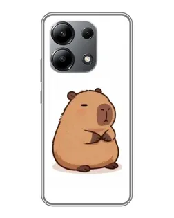 Чохол для Xiaomi Redmi Note 13 (4G) з картинкою «Товстенька капібара» Чохол для Xiaomi Redmi Note 13 (4G) з картинкою «Товстенька капібара»