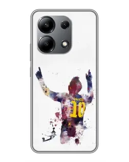 Чехол для Xiaomi Redmi Note 13 (4G) с картинкой «Акварельный Месси Барселона» Чехол для Xiaomi Redmi Note 13 (4G) с картинкой «Акварельный Месси Барселона»