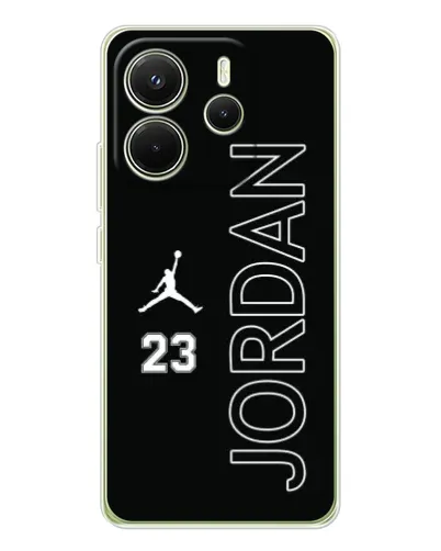 Чохол для Xiaomi Redmi Note 14 4G (Global) з картинкою «Jordan Vertical» Чохол для Xiaomi Redmi Note 14 4G (Global) з картинкою «Jordan Vertical»