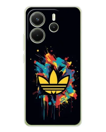 Чохол для Xiaomi Redmi Note 14 4G (Global) з картинкою «Adidas Splash»