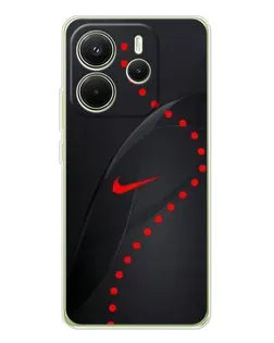 Чохол для Xiaomi Redmi Note 14 4G (Global) з картинкою «Абстрактний дизайн Nike»