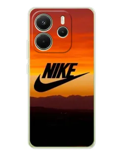 Чохол для Xiaomi Redmi Note 14 4G (Global) з картинкою «Nike — вечірній горизонт»