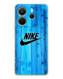 Чохол для Xiaomi Redmi Note 14 4G (Global) з картинкою «Блакитне дерево Nike»