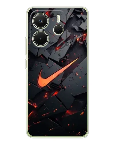 Чохол для Xiaomi Redmi Note 14 4G (Global) з картинкою «Nike — ефект розломів» Чохол для Xiaomi Redmi Note 14 4G (Global) з картинкою «Nike — ефект розломів»
