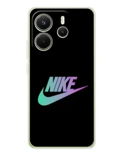 Чохол для Xiaomi Redmi Note 14 4G (Global) з картинкою «Nike — міська ніч»