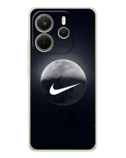 Чохол для Xiaomi Redmi Note 14 4G (Global) з картинкою «Nike у стилі графіті»