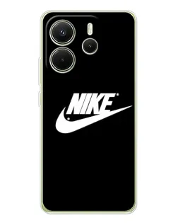 Чохол для Xiaomi Redmi Note 14 4G (Global) з картинкою «Мазки фарби Nike»