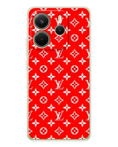 Чехол для Xiaomi Redmi Note 14 4G (Global) с картинкой «Яркий паттерн LV»