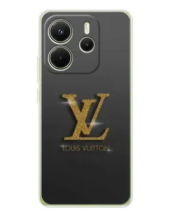 Чехол для Xiaomi Redmi Note 14 4G (Global) с картинкой «Градиент Louis Vuitton»