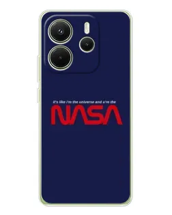 Чохол для Xiaomi Redmi Note 14 4G (Global) з картинкою «NASA — глибокий космос»