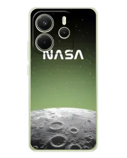 Чохол для Xiaomi Redmi Note 14 4G (Global) з картинкою «NASA — місячний градієнт»