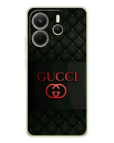 Чохол для Xiaomi Redmi Note 14 4G (Global) з картинкою «Gucci — стьобаний чорний» Чохол для Xiaomi Redmi Note 14 4G (Global) з картинкою «Gucci — стьобаний чорний»