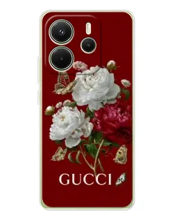 Чохол для Xiaomi Redmi Note 14 4G (Global) з картинкою «Gucci — сад»