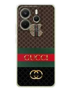 Чохол для Xiaomi Redmi Note 14 4G (Global) з картинкою «Gucci — брендований десерт»