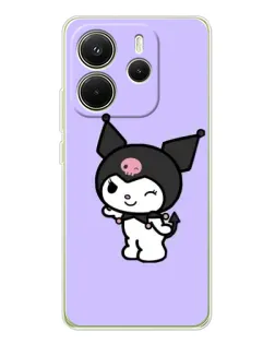 Чохол для Xiaomi Redmi Note 14 4G (Global) з картинкою «Класична Kuromi»
