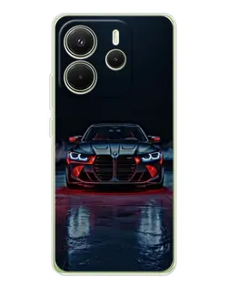 Чехол для Xiaomi Redmi Note 14 4G (Global) с картинкой «BMW на мокрой дороге» Чехол для Xiaomi Redmi Note 14 4G (Global) с картинкой «BMW на мокрой дороге»