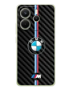 Чехол для Xiaomi Redmi Note 14 4G (Global) с картинкой «Эмблема BMW и карбон» Чехол для Xiaomi Redmi Note 14 4G (Global) с картинкой «Эмблема BMW и карбон»