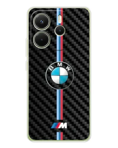 Чехол для Xiaomi Redmi Note 14 4G (Global) с картинкой «Эмблема BMW и карбон» Чехол для Xiaomi Redmi Note 14 4G (Global) с картинкой «Эмблема BMW и карбон»