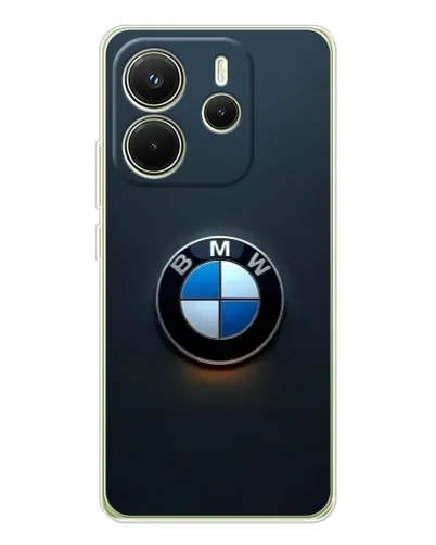 Чехол для Xiaomi Redmi Note 14 4G (Global) с картинкой «Логотип BMW — минимализм» Чехол для Xiaomi Redmi Note 14 4G (Global) с картинкой «Логотип BMW — минимализм»